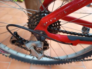 Bicicleta de Montaña Cannondale Vintage Roja