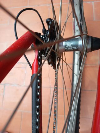 Bicicleta de Montaña Cannondale Vintage Roja