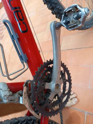 Bicicleta de Montaña Cannondale Vintage Roja