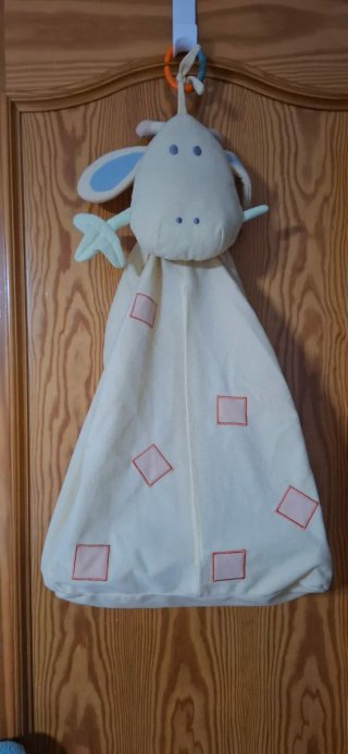 Porta pañales jirafa peluche