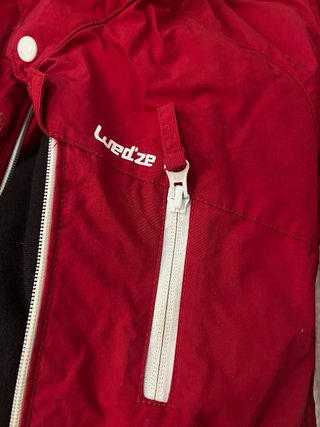 Mono de Esquí Rojo para Niño Talla 6