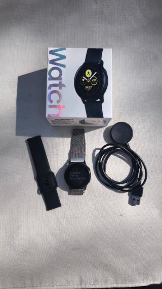 Samsung Galaxy Watch Active Negro/Plateado