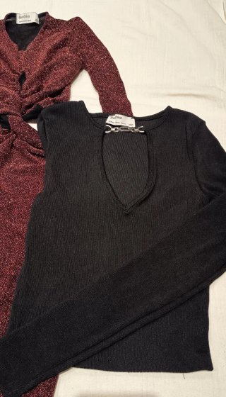 Lote Bershka: Vestido y Top