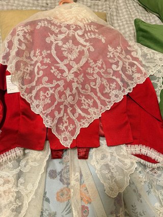 Vestido de Fallera con Manteletas niña 3/5 años