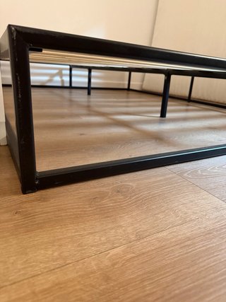 Estructura de Cama Metálica negra 150x200