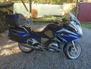 BMW R1200RT Azul y Plata
