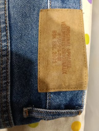 Bermuda Vaquera Bershka Azul Talla 42