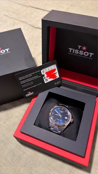 Reloj Tissot Gentleman automatico Azul ORIGINAL