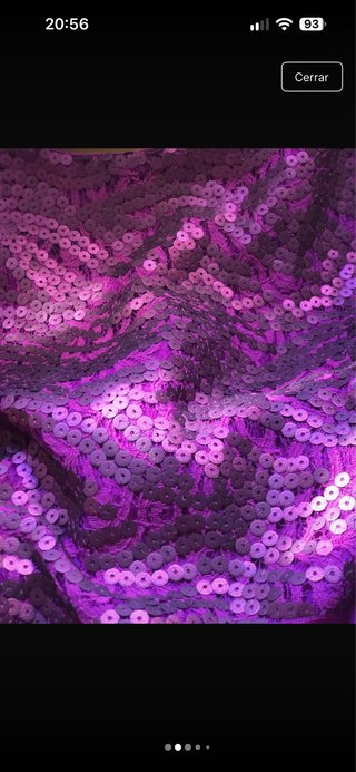 Vestido Morado Fiesta Usado Una Vez