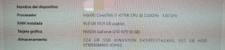 PC Gaming/Ofimática 1080p Blanco