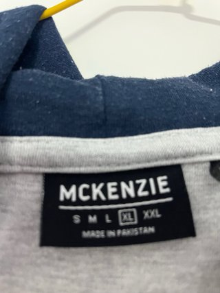 Sudadera Gris con Cremallera Kenzie
