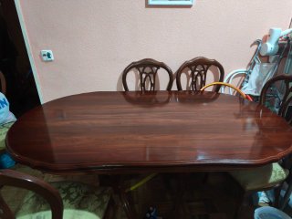 Mesa de Comedor con 6 Sillas