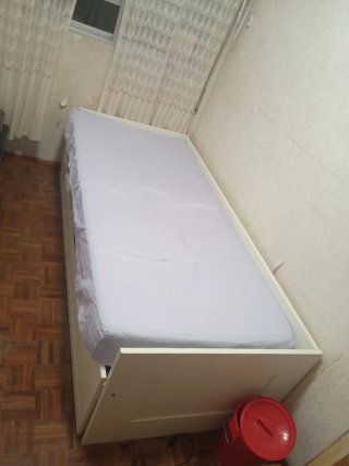 Cama Diván Blanca