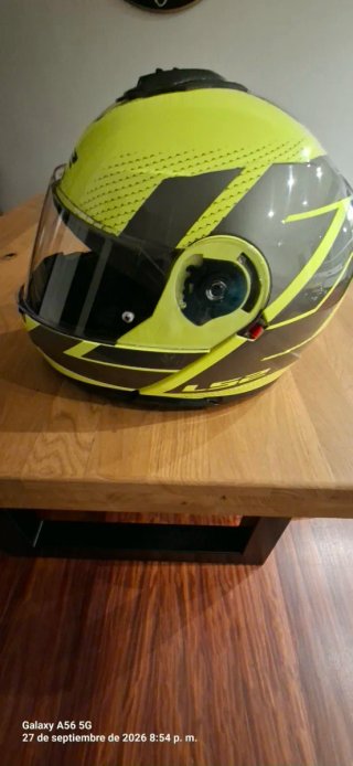 Casco Modular LS2 + Guantes Iron Jias