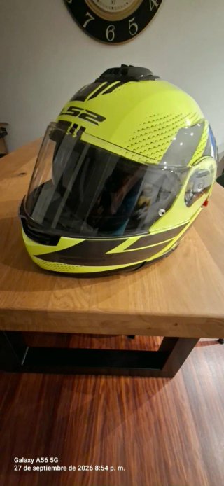 Casco Modular LS2 + Guantes Iron Jias
