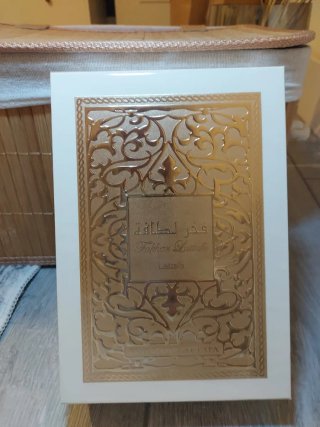 Perfume Fakhar Lattafa Dorado y Blanco