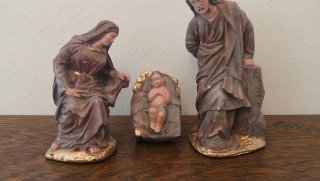 Belén figuras antiguas