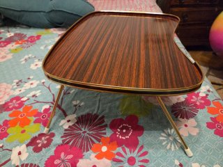 Mesita Cama Vintage Bambi Años 60