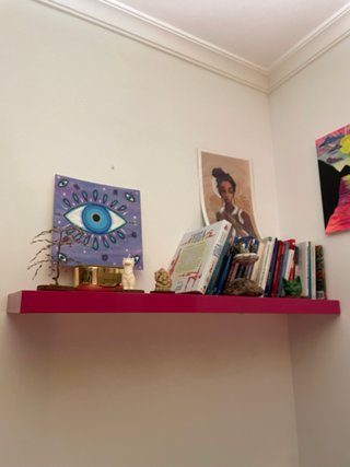 Balda de Pared Rosa