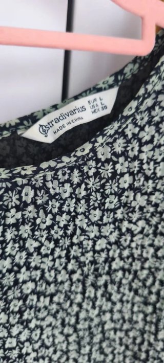 Camisa Fluida Stradivarius Estampada