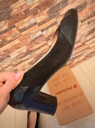 Zapatos Salón PieSanto Talla 39 Negro