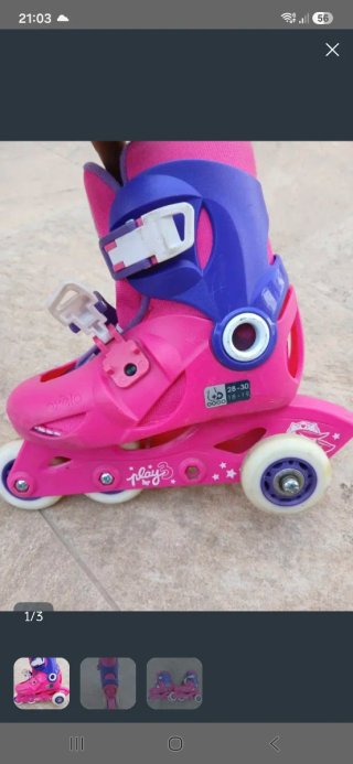 Patines en línea Oxelo con protecciones
