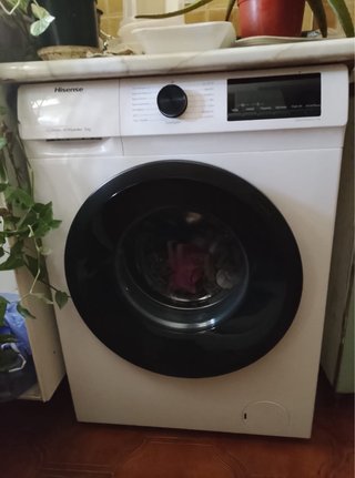 Lavadora Hisense 8kg Blanca