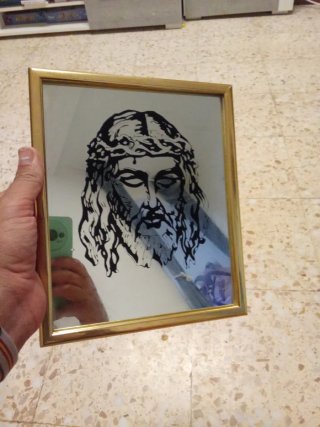 Cuadro Espejo de Jesucristo