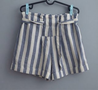 Mango Pantalones cortos de mujer a rayas