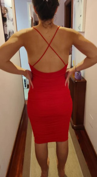 Vestido Rojo Shein