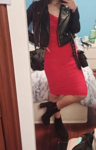 Vestido Rojo Shein