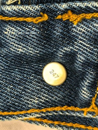 Levi's 501 Vaqueros Vintage 1996 USA 247 W28 ES36
