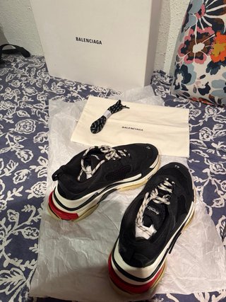 Zapatillas Balenciaga Triple S Negras
