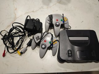 Nintendo 64 + 2 Mandos + 3 Juegos + Adaptador HDMI