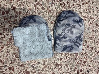 Saco Silla Paseo Universal impermeable y manoplas