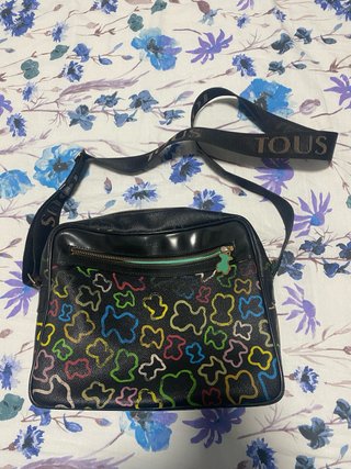 Bolso Tous Negro Estampado