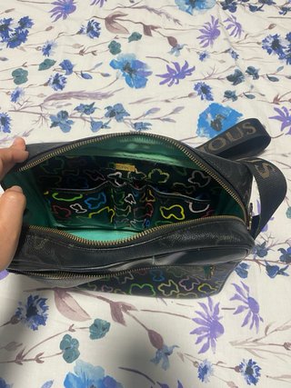 Bolso Tous Negro Estampado