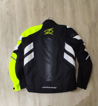 Chaqueta de Moto Spyke Negra y Amarilla
