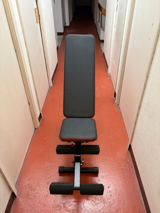 Banco de ejercicio negro