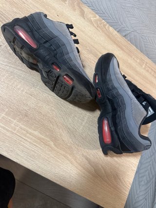 Nike Air Max 36.5 negras y grises