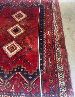 Alfombra Persa Shiraz de lana Hecha a Mano