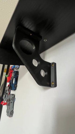 Estantería Ala GT3RS Negra y Naranja