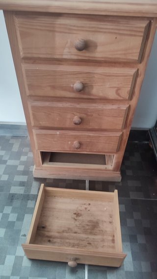 Cajonera de Pino Natural