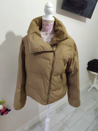 Chaqueta marrón oversize