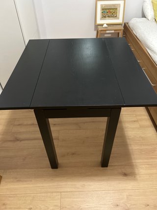 Mesa de cocina de madera extensible