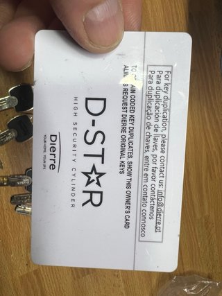 Bombín de alta seguridad Dierre D-Star