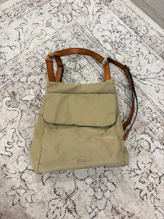 Mochila Misako Beige y Marrón