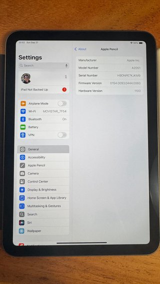 iPad Mini 6 256GB y Apple Pencil 2da Generación