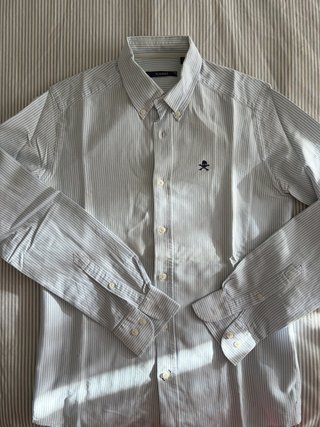 Camisa Oxford Azul Scalpers Talla 38