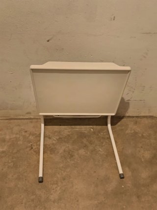 Mesa Plegable Auxiliar Blanca